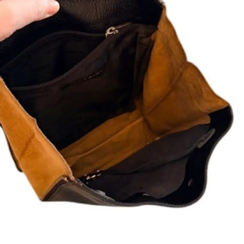 Mazzini black leather